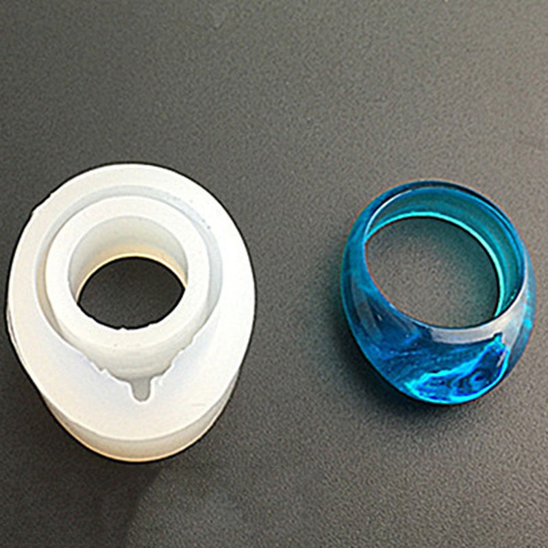 DOME RING Resin Molds, Silicone Mold to make finger ring or cabochons