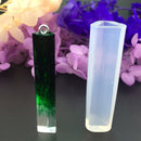 TRIANGLE COLUMN Resin Mold, Silicone Mold to make shape 1-7/8" tall, cabochons, cylinder charms, tol0849