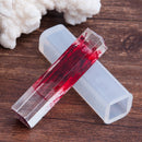 SQUARE RECTANGLE COLUMN Resin Mold, Silicone Mold to make shape 1-7/8" tall, cylinder charms, tol0839