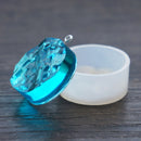 RESIN WAVY ROUND Bead Mold, Silicone Mold to make 1-3/8" wavy round shapes, reusable, tol0924