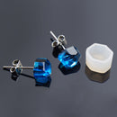 5 RESIN HEXAGON Molds, Tiny Silicone Molds to make hexagon jewel 7x6mm (5/16" long), earring mold, mold, clay mold, reusable, tol0847