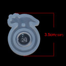 2 DINOSAUR RING Resin Molds, Silicone Mold to make finger ring or cabochons, reusable, tol0852
