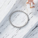 5 Circle Ring Charms, Silver Rope Charms, Silver Plated Metal OPEN Ring Charm Connector Links, 29mm, 1-1/8" diameter, chs3494