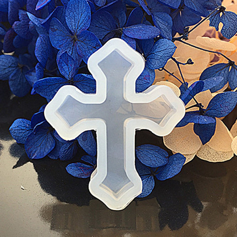 GOTHIC CROSS Resin Mold, Silicone Mold to make shape 1-3/8" long, tol0848