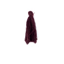 10 MAROON RED TASSEL Charms, Rayon Fiber Tassels, 40mm long (about 1-5/8"), chs3405