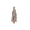 10 BEIGE TAUPE TASSEL Charms, Rayon Fiber Tassels, 40mm long (about 1-5/8"), chs3395