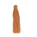 10 CURRY ORANGE TASSEL Charms, Rayon Fiber Tassels, 40mm long (about 1-5/8"), chs3400