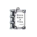 silver story book charms