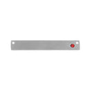 2 Stainless Steel Metal Bar Connector Blanks, top holes, RED CRYSTAL, Rectangle Charms, 38mm x 6mm, (1-1/2" x 1/4"), chs3387