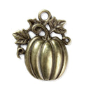bronze pumpkin charms