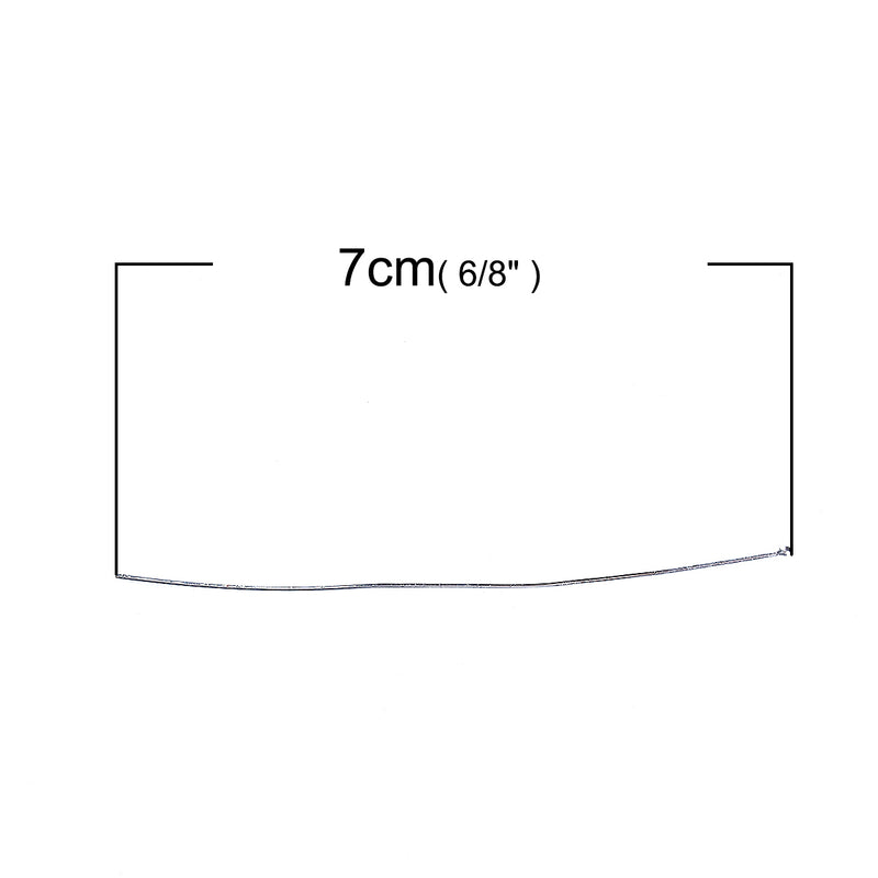 100 Silver Plated Ball Head Pins, 2-3/4" long (70mm)  21ga  21 gauge. pin0122