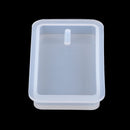 2 RESIN Rectangle PENDANT MOLDS, Silicone Mold (3-1/8" x 1-3/4") tol0896