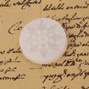 2 Resin SNOWFLAKE MOLDS, Silicone Mold 1.5" diameter, tol0901