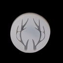 2 DEER ANTLER Resin Molds, Deer Silicone Mold to make shapes 2" long, cabochons, reusable, tol0911