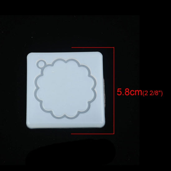 Flower Frame Resin Mold, Silicone Mold for Epoxy, tol1334