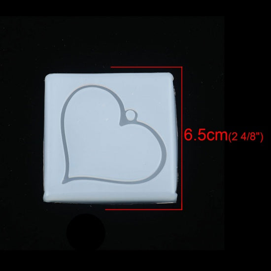 Heart Frame Resin Mold, Silicone Mold for Epoxy, tol1337