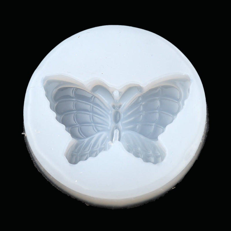 BUTTERFLY RESIN MOLD, Silicone Mold to make shape 2" wide, reusable, tol1088