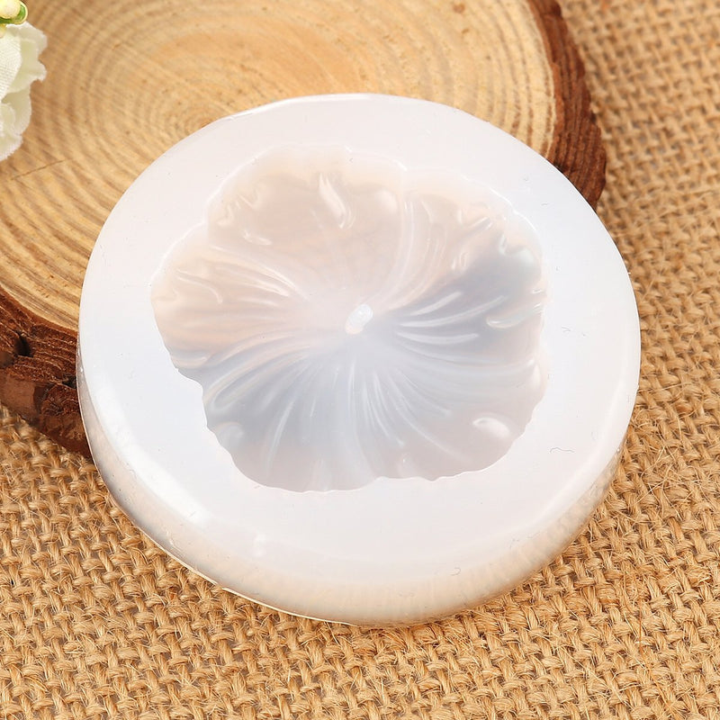 Flower Resin Mold, Silicone Mold for Epoxy, 1.5", tol1107