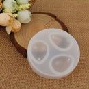 Teardrop Resin Mold, Silicone Mold to make Charms & Pendants, reusable, makes 3 charms, tol1077