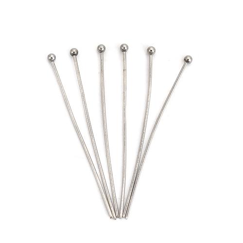 50 Stainless Steel Ball Head Pins, 1-5/8"  long, pin0131