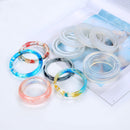 Resin BRACELET BANGLE MOLD, Silicone Mold to make 3-1/8" diameter tol0945
