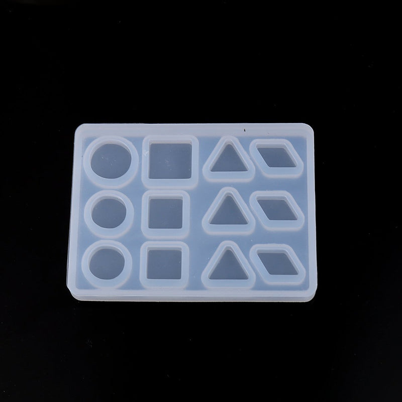 Silicone Resin Mold makes small stud shapes, tol1071