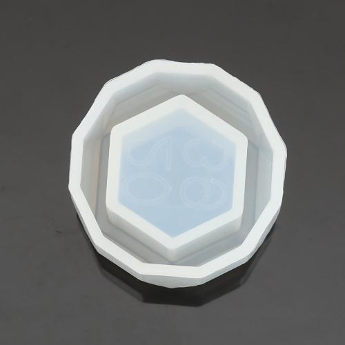 Hexagon Prism Resin Mold, Silicone Mold to make shape 2-1/4" dia. tol1229