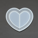 1 Resin Mold HEART Silicone Mold tol1066