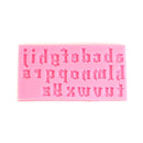 Alphabet Resin Mold, Gothic lowercase font, tol0997