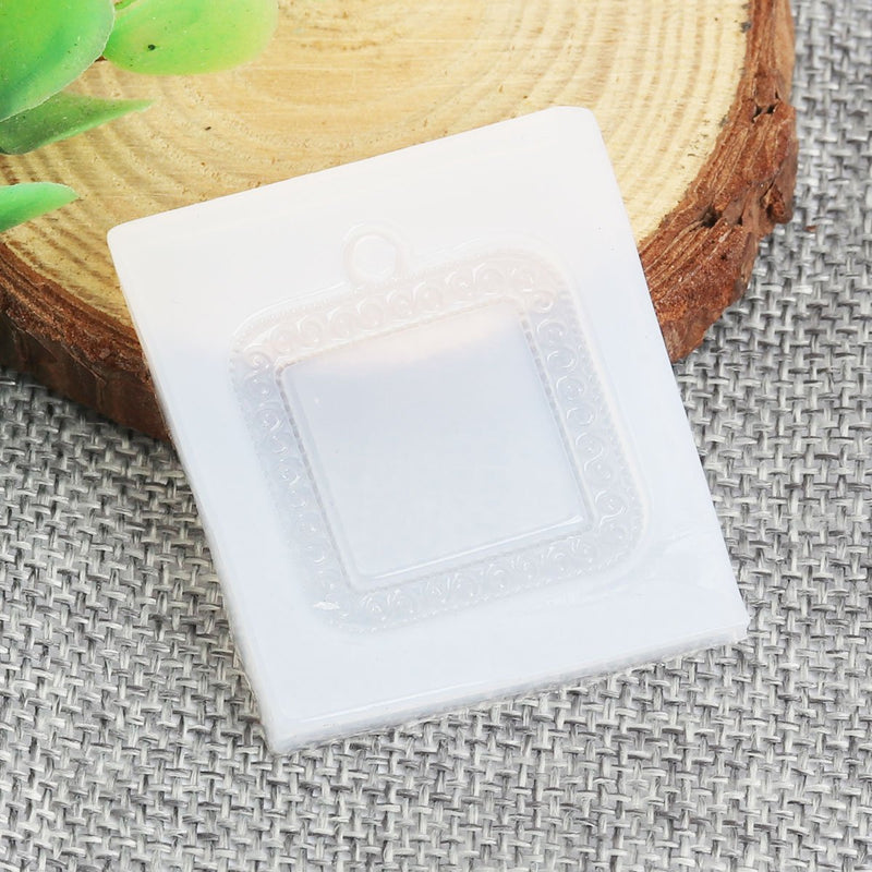 FILIGREE FRAME RESIN Mold, Silicone Mold for jewelry, candy making, Ice Resin, reusable, tol1004