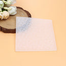 Silicone Resin Mold, Pebble Texture, Square White 83mm, Silicone Mold for soap, clay, epoxy, tol1286