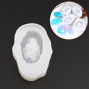Geode Resin Mold, Silicone Resin Mold, 2-1/8" long, tol1219