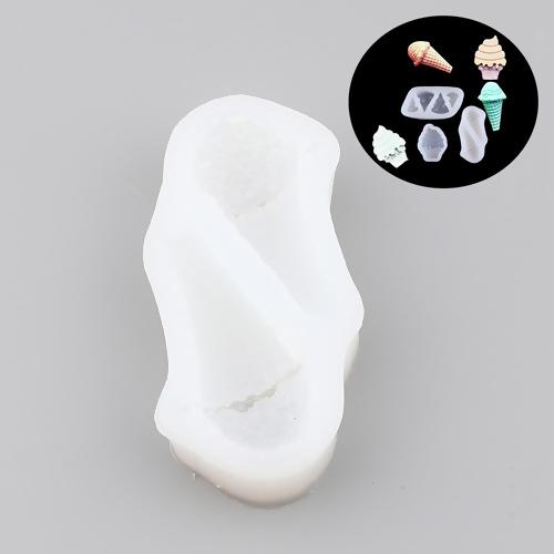 Ice Cream Cones Silicone Mold, for soap, resin, wax, tol1224