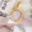 Alphabet Keychain Resin Mold Kit, plus tools, glitter, findings, kit0518