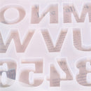 Alphabet Keychain Resin Mold Kit, plus tools, glitter, findings, kit0518