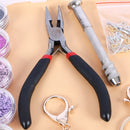 Alphabet Keychain Resin Mold Kit, plus tools, glitter, findings, kit0518