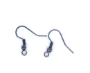 200 GUNMETAL French Hook Earrings Ear Wires (100 pairs) fin0289b