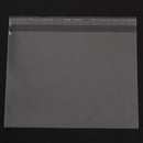 100 Resealable Self-Sealing Bags, usable space 16x13cm, (6-1/4" x 5-1/8") bulk package cello bags, cellophane jewelry bags, bag0086