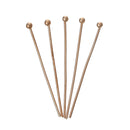 300 ROSE GOLD Metal Ball Head Pins, 3cm long, 30mm (1-1/4"), 21 gauge (thin and bendable), pin0093
