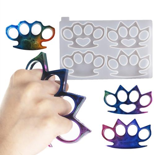 Self Defense Paw Print Resin Molds, makes 4, tol1275