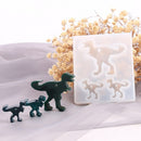 Epoxy Resin Mold, Dinosaur Mold, Mom with Babies, tol1354