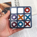 Epoxy Resin Mold, Tic Tac Toe Game, Small, tol1352