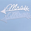 Epoxy Resin Mold, Mrs. Wedding Decor, tol1356