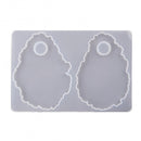 Resin Geode Coaster Mold, Silicone Mold, tol1357