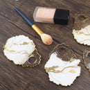 Resin Geode Coaster Mold, Silicone Mold, tol1357