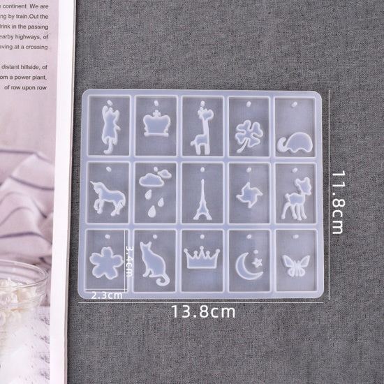 Epoxy Resin Mold, Lucky Charms Mold, tol1355