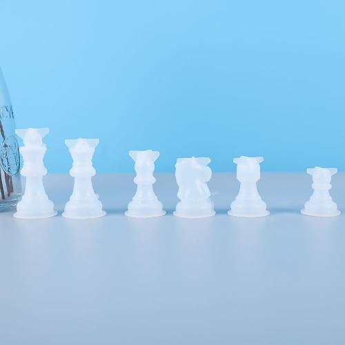 Chess Pieces Molds, Set of 6, 3d mold, tol1262