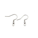 50 STAINLESS STEEL Hypoallergenic French Hook Earrings Ear Wires (25 pairs) fin1125