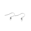 50 STAINLESS STEEL Hypoallergenic French Hook Earrings Ear Wires (25 pairs) fin1119
