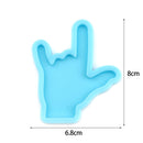 I LOVE YOU Sign Language Mold, Silicone Mold to make shape (2.75") reusable, tol1288